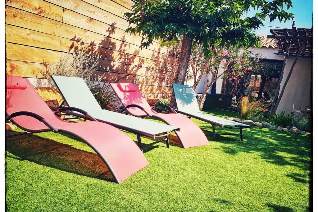 Villa Vita, Piscine Privee Chauffee & Jacuzzi Privatif, 5Mn Des Plages 维琪奥港 外观 照片